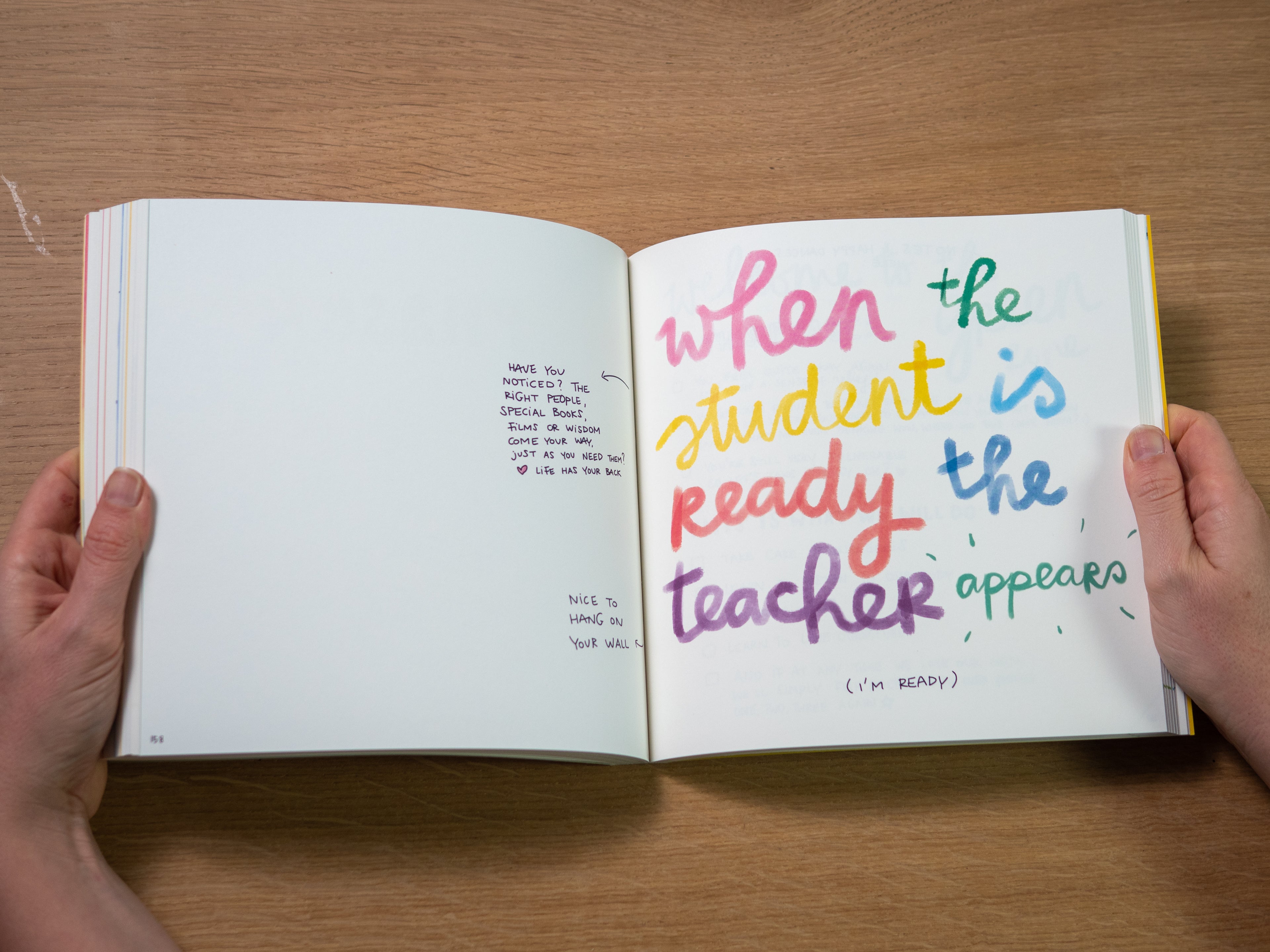 Hand drawn & with Space